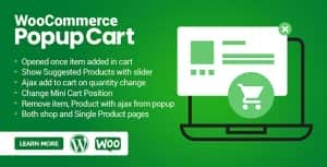 WooCommerce Popup Cart – Ajax Cart with Quick View & Add-to-Cart Modal