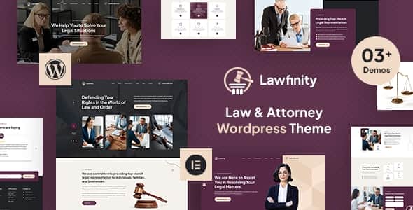Lawfinity – Attorney WordPress Theme Lawfinity – Attorney WordPress Theme