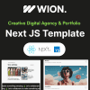 Wion – Creative Agency & Portfolio Next.js Template