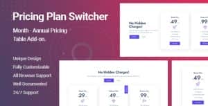 Pricing Plan Switcher Addon for Elementor