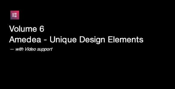 Volume 6 | Amedea – Unique Design Elements Volume 6 | Amedea – Unique Design Elements