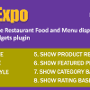 FoodExpo – WooCommerce Restaurant Food Menu display Elementor widgets plugin
