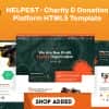 Helpest – Charity & Donation Platform HTML5 Template