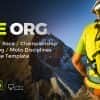 RaceOrg – Pro Cycling Mountain Bike Event / Race / Competition Muse Template