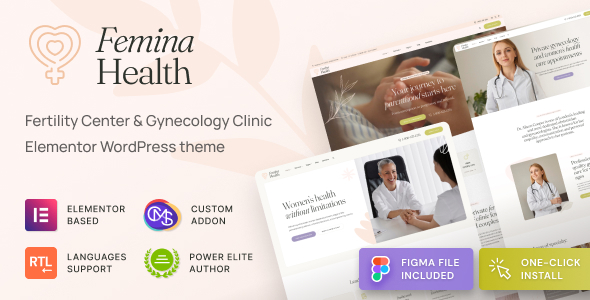 Femina Health – Women’s Health & Fertility Clinic Medical WordPress Theme Femina Health – Women’s Health & Fertility Clinic Medical WordPress Theme