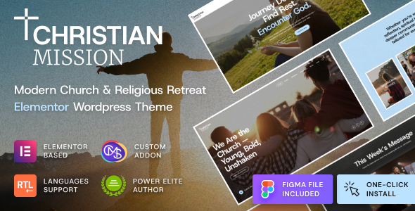 Christian Mission – Religious Events & Retreats Church WordPress Theme Christian Mission – Religious Events & Retreats Church WordPress Theme