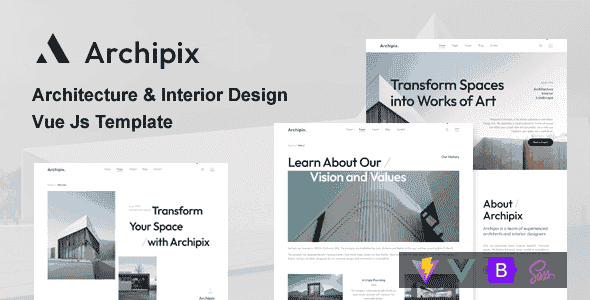 Archipix | Architecture & Interior Design Vue Js Template Archipix | Architecture & Interior Design Vue Js Template