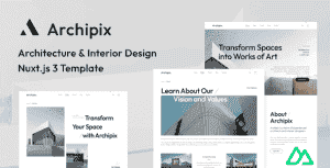 Archipix | Architecture & Interior Design Nuxt Js Template Archipix | Architecture & Interior Design Nuxt Js Template