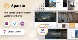Apartio – Single Property WordPress Theme + RTL