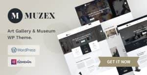 Muzex – Museum WordPress Theme + RTL