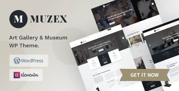 Muzex – Museum WordPress Theme + RTL Muzex – Museum WordPress Theme + RTL