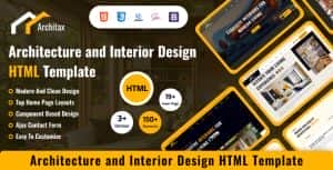 Architax – Real Estate & Interior Design HTML Template