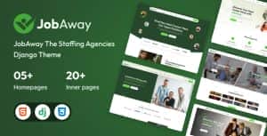 Jobaway – Staffing Agency Django 5 Template Jobaway – Staffing Agency Django 5 Template