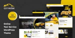 Cityride – Online Taxi Service WordPress Theme