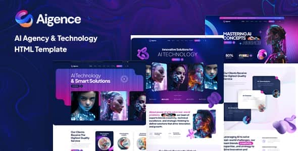 Aigence – AI Agency & Technology HTML Template Aigence – AI Agency & Technology HTML Template
