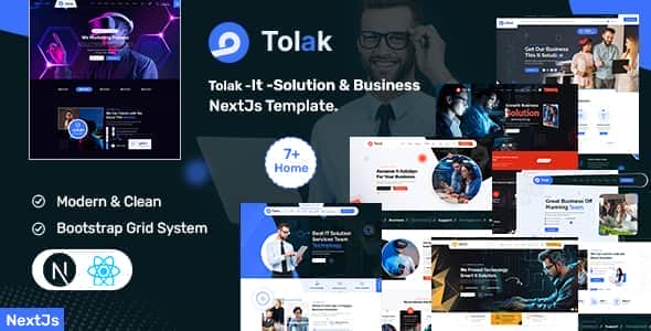 Tolak – IT Solution & Business React Next Template Tolak – IT Solution & Business React Next Template