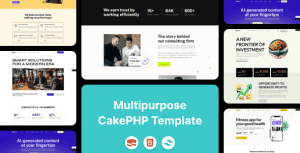 Masco – Saas Software Startup Tailwind CakePHP Template