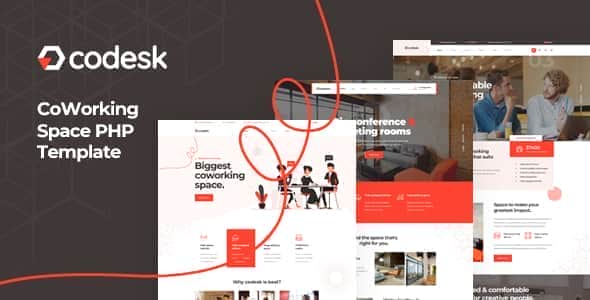 Codesk – Coworking Space PHP Template Codesk – Coworking Space PHP Template