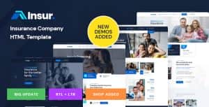Insur – Insurance Company HTML Template