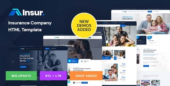 Insur – Insurance Company HTML Template Insur – Insurance Company HTML Template