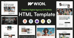 Wion – Creative Digital Agency Html Tempalte