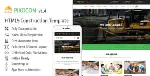 Pikocon – Construction Building Company HTML5 Template