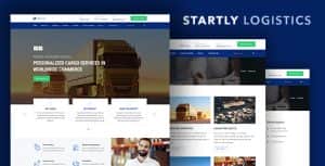 Start.ly — Logistics, Cargo & Transportation Website Template