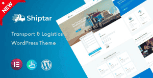 Shiptar – Transportation Logistics WordPress Theme