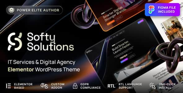 Softy Solutions – IT Services & Digital Agency WordPress Theme Softy Solutions – IT Services & Digital Agency WordPress Theme