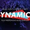 Dynamica – Music Event / Festival / Party Responsive Muse Template