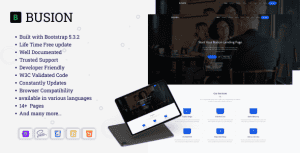 Busion – Bootstrap 5.3.2 Responsive Landing Template