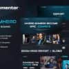 BoomHead – Esport & Gaming Elementor Template Kit