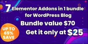 WordPress Blog Plugin – Elementor Addons Bundle For Blogger