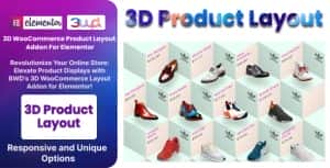 3D Product – WooCommerce Addon For Elementor
