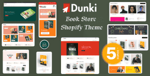 Dunki – Modern Book Store Shopify OS 2.0 Theme