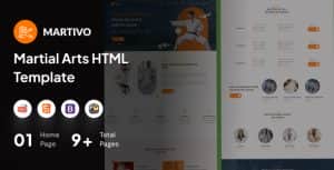 Martivo – Martial Arts and Karate HTML Template