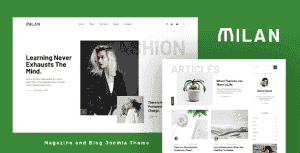 Milan – Blog and Magazine Joomla Theme