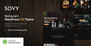 Sovy – Restaurant Gutenverse FSE WordPress Theme Sovy – Restaurant Gutenverse FSE WordPress Theme