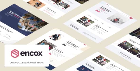 Encox – Responsive Cycling Club WordPress Theme Encox – Responsive Cycling Club WordPress Theme
