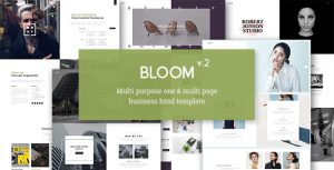 Bloom – One & Multi Page Business HTML Template