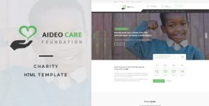 Aideo – Non-Profil Charity HTML Template