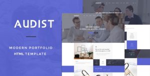 Audist – Modern Portfolio HTML5 Template