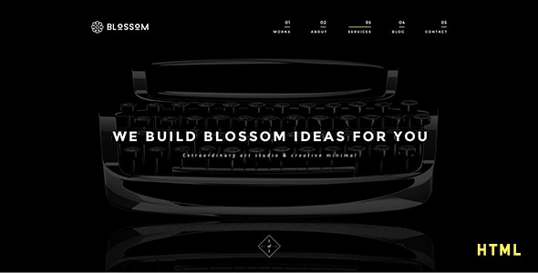 Blossom – Minimal Portfolio HTML5 Template Blossom – Minimal Portfolio HTML5 Template