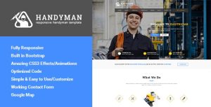 Handyman – Responsive HTML Template | Business