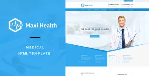 Maxi Health – Responsive HTML Template