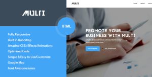 Multi – Friendly Multi-Purpose HTML Template