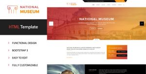 Museum – Premium HTML Template