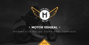 Motor Vehikal – Motorcycle Online Store HTML Template