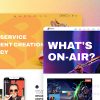 UpCreators – Website Template for Digital Creators