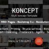 Koncept – HTML5 Multi-Concept Template